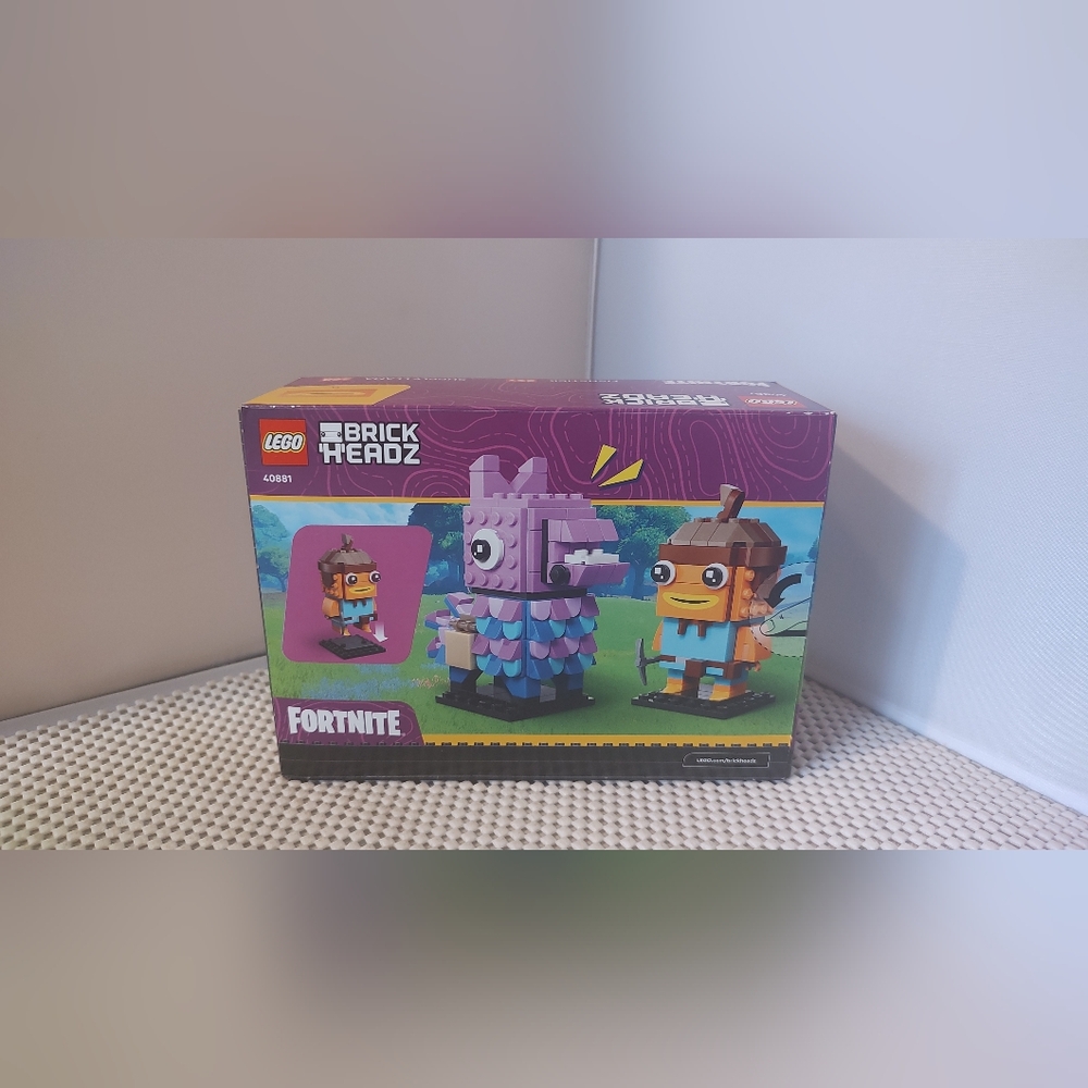 Lego 40881 Supply Llama & Fishtick Fortnite Brick Headz NWT Building Toy Set - Picture 3 of 3